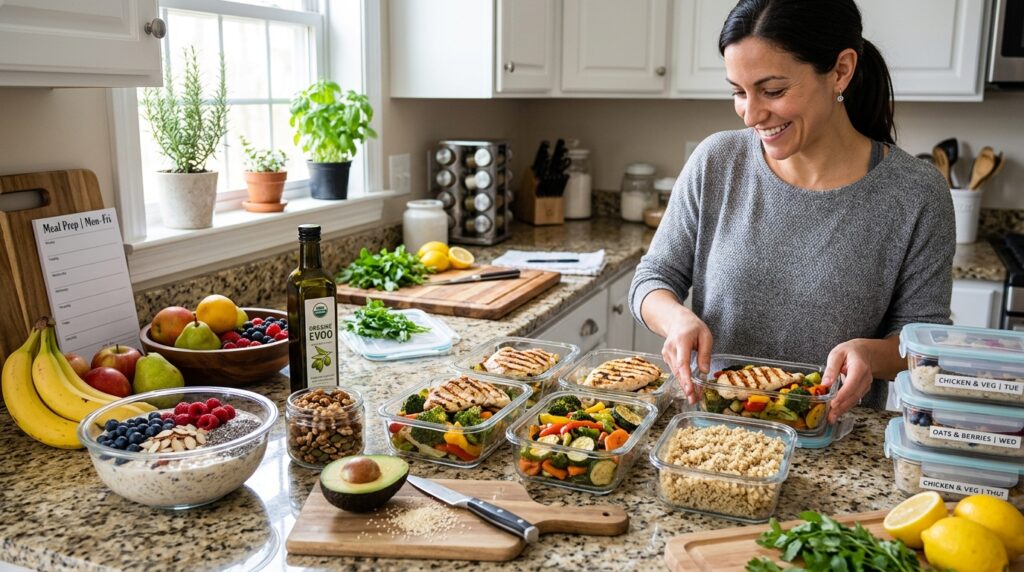 Fat Loss for Women Over 30 healthy meal plan