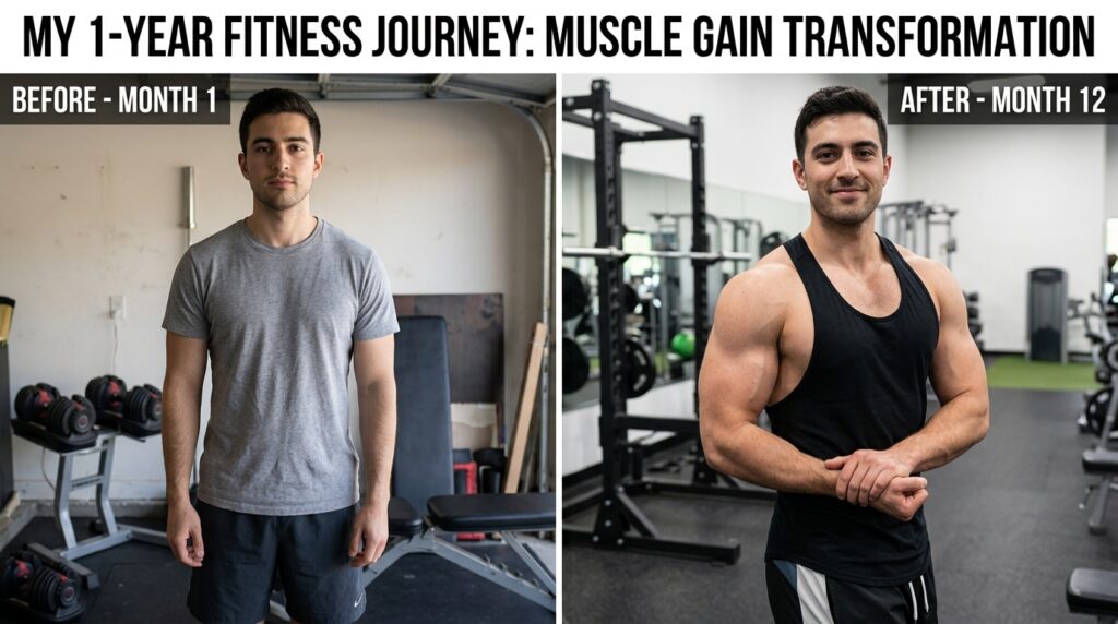 muscle building transformation before after fitness results