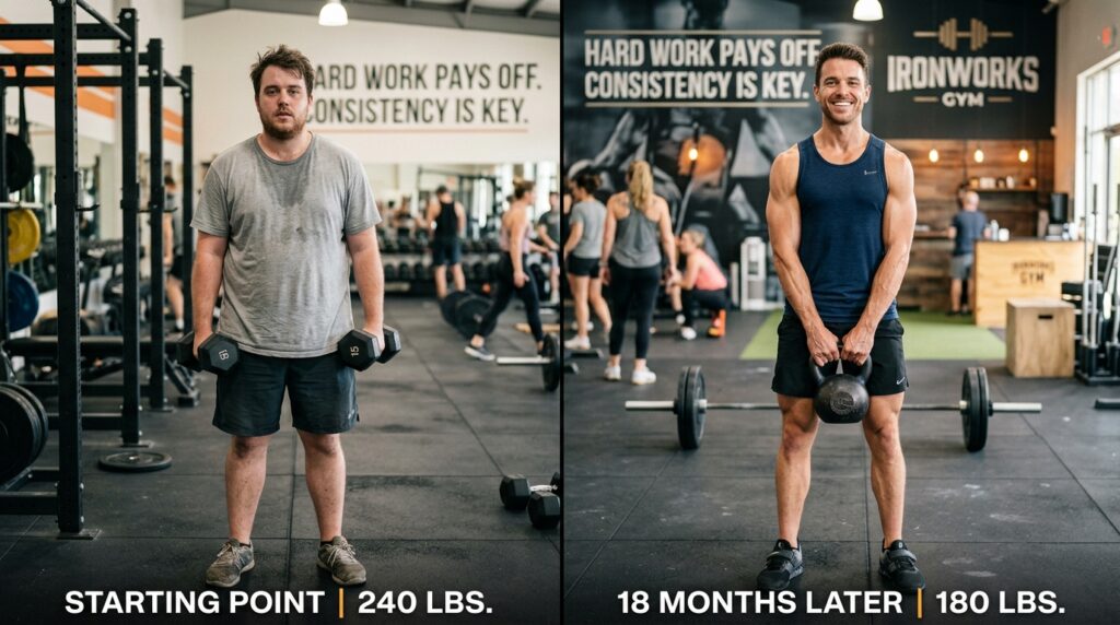 weight loss guide fitness transformation before after