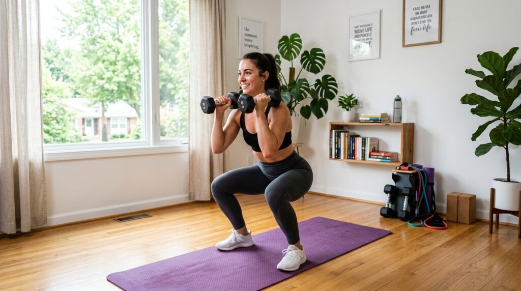 weight loss guide home workout exercise routine